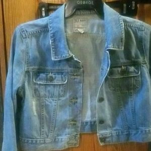 Junior's short denim jacket